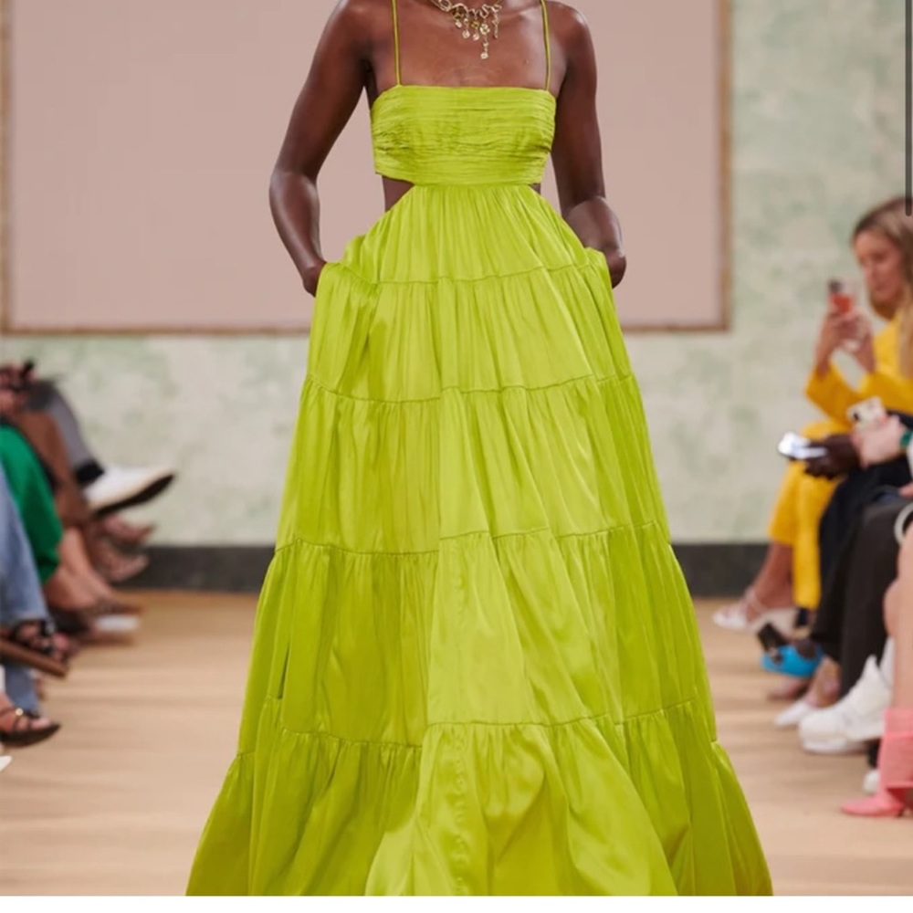 A green maxi dress. Perfect for summer wedding or vacation. Size is AU 14